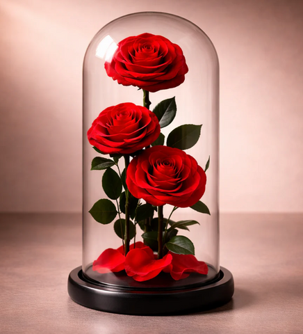 Everlasting Rose (3 Red)